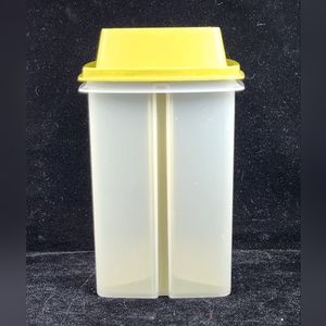 Vintage Tupperware Pickle Dipper Strainer Keeper Avocado Green #1560 Pickles